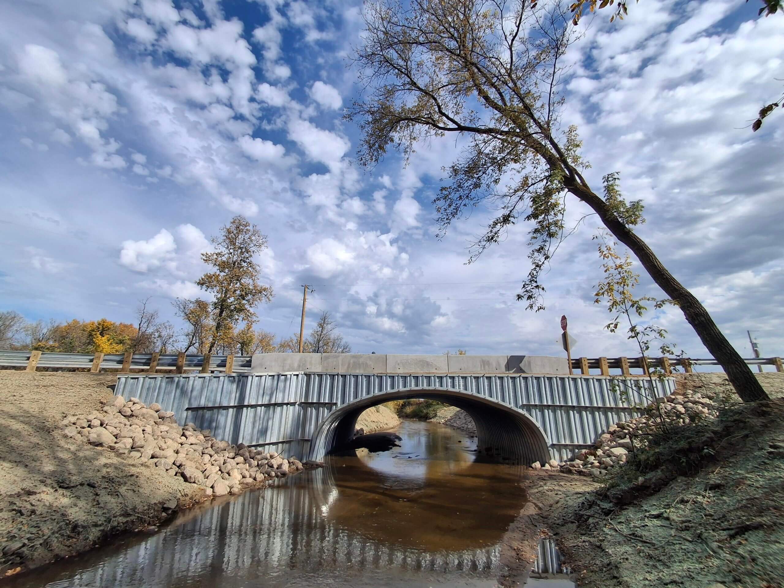 Image of Municipality of Ethelbert Replaces Critical River Crossing with Armtec BRIDGE-PLATE® Box Culvert