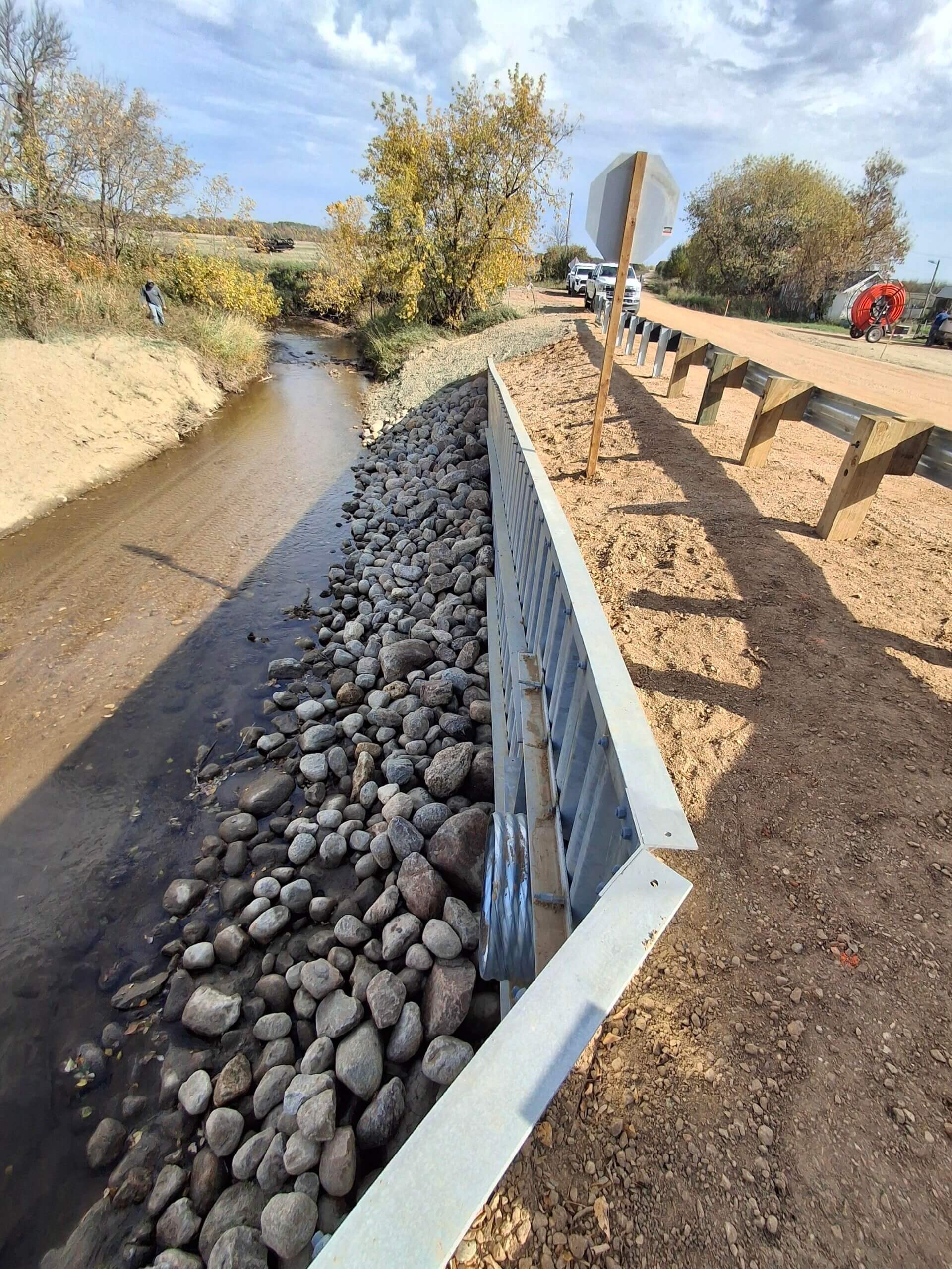 Armtec: Municipality of Ethelbert Replaces Critical River Crossing with Armtec BRIDGE-PLATE® Box Culvert. Project Image 5