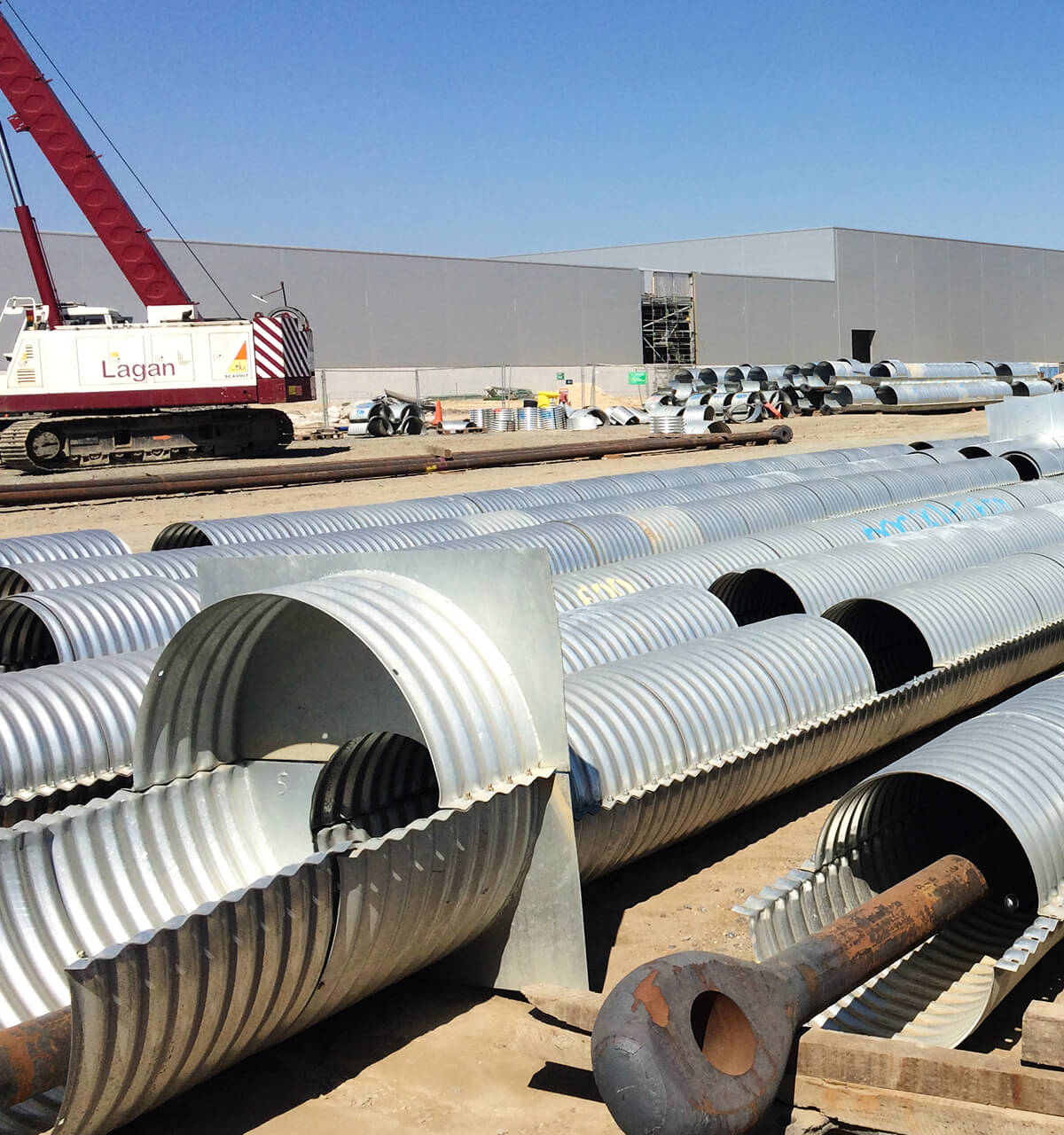 Nestable Corrugated Steel Pipe Slide 1 