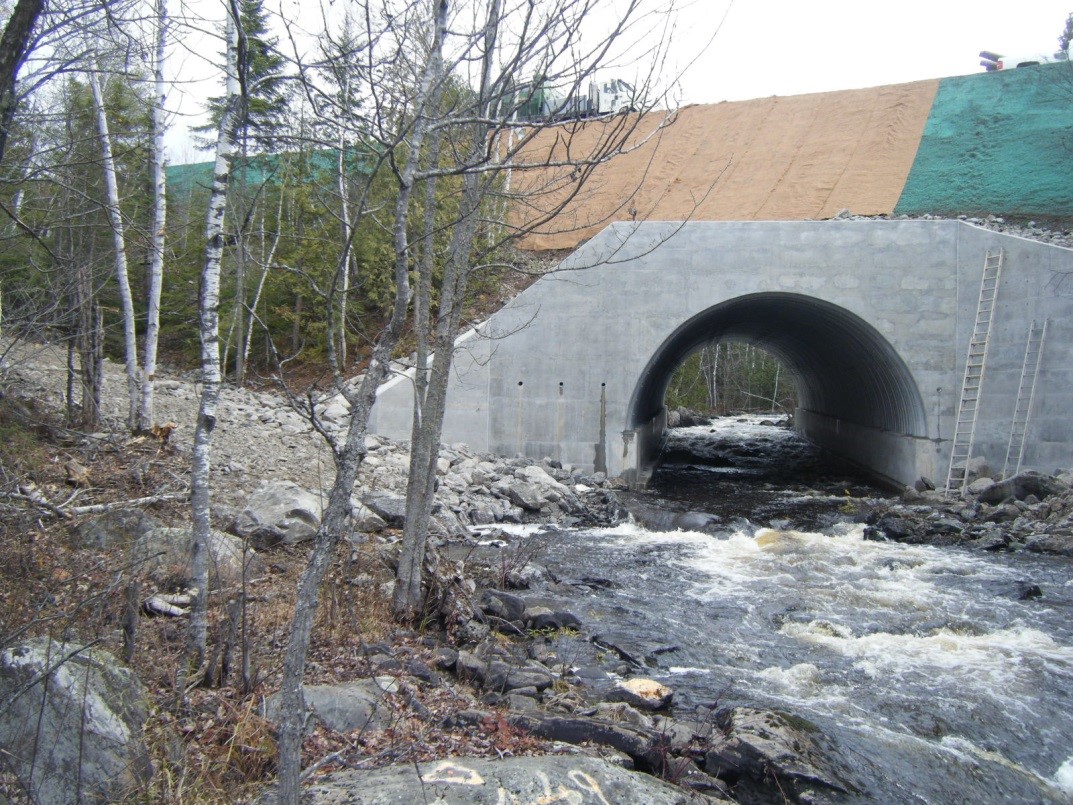 Armtec: Réhabilitation à l’aide d’une structure Bridge Plate Kamouraska, QC. Project Image 1